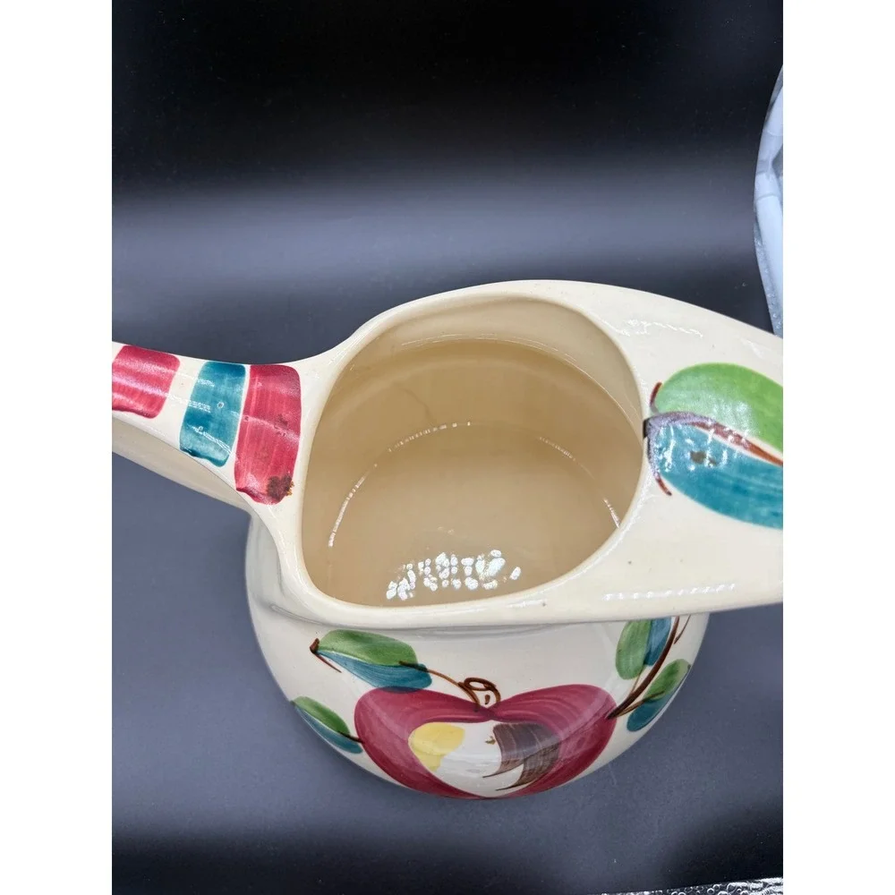 Vintage Purinton Apple Pitcher‎